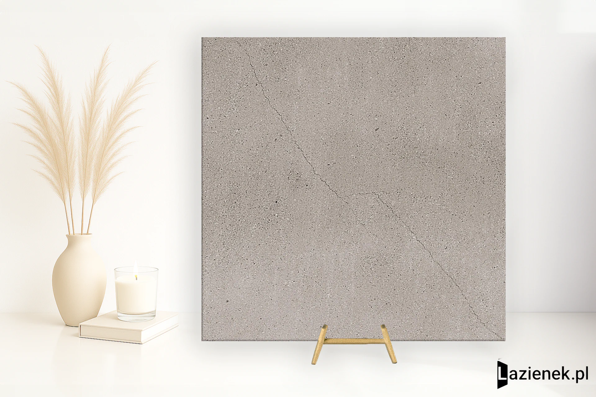 Casalgrande Padana Pietra Baugè Grigia połaczenie mat-poler 60x60 cm gr. 9 mm - płytka rektyfikowana/2740058